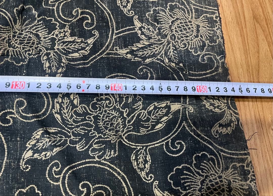 古布　藍染　木綿