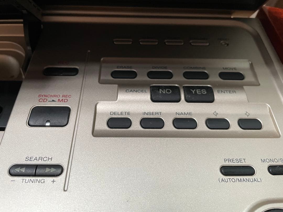 SONY セレブリティ MD-7000 CDプレーヤー 30周年記念モデル