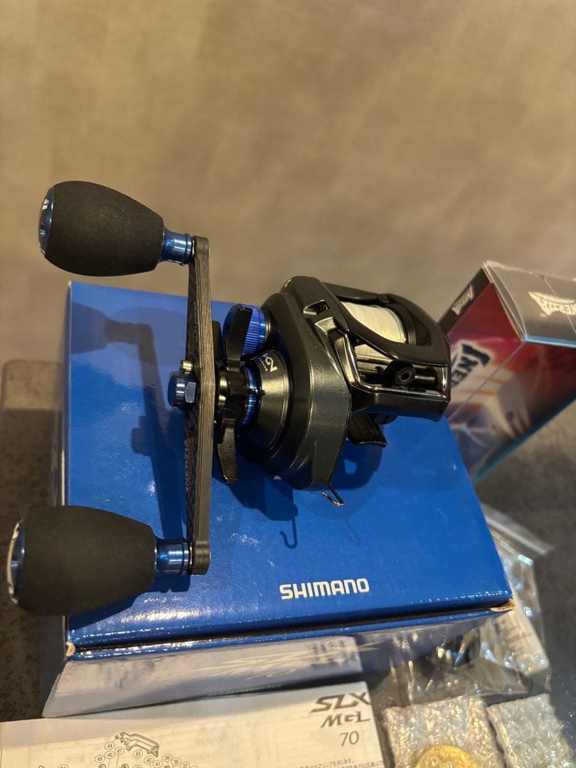 シマノSLX MGL 70 セントラルオリジナルカスタムチューンドリール美品