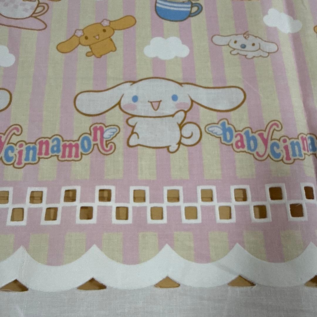 ①2m ベビーシナモン　カフェカーテン　2002年　サンリオ　シナモロール