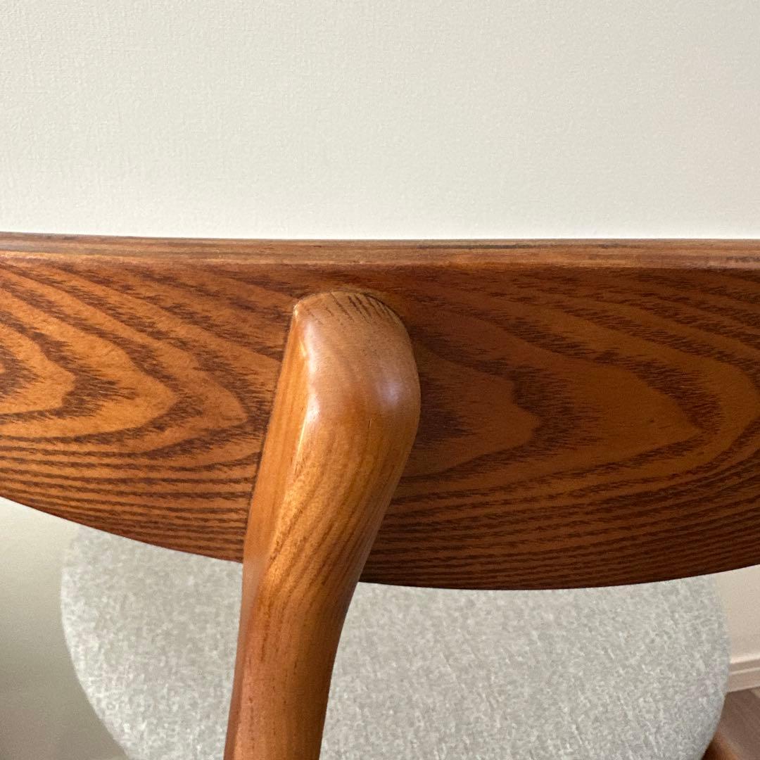 Noce チェアRY54ウォールナット/グレー　引き取り割引5000円