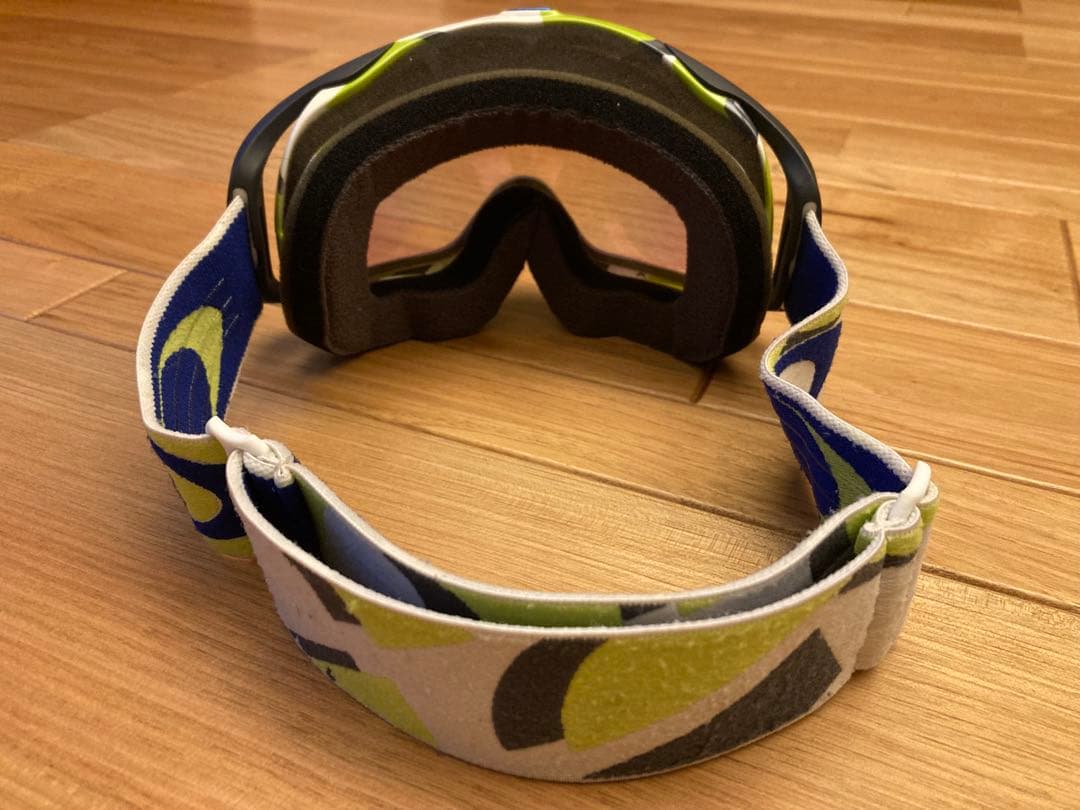 Oakley ミラーゴーグル グリーン/ホワイト