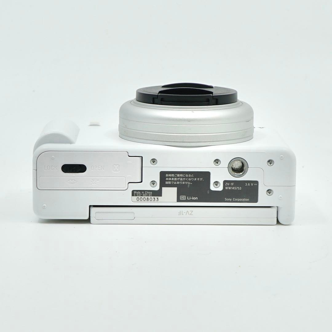 SONY VLOGCAM ZV-1F ホワイト 動作確認済み
