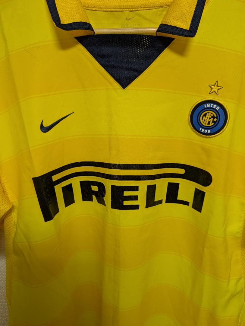 正規品 インテル 2003/04 ユニフォーム L ナイキ 日本規格 状態良好