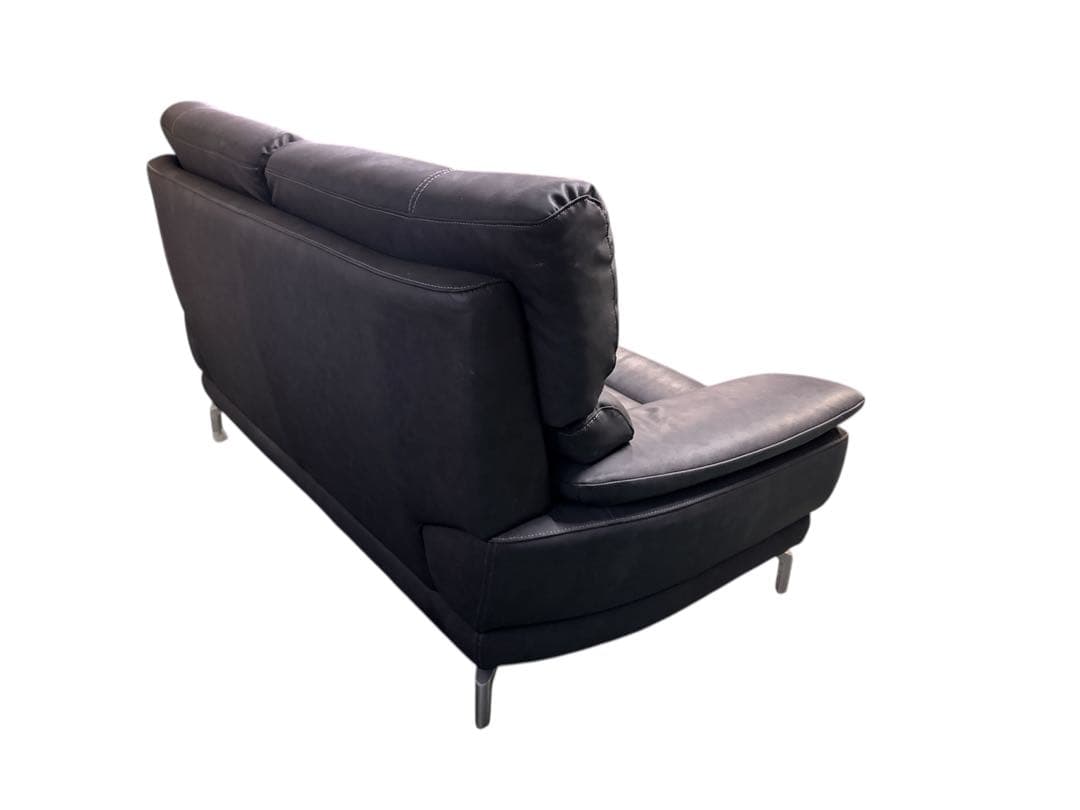 革張りソファ　2人掛けソファ