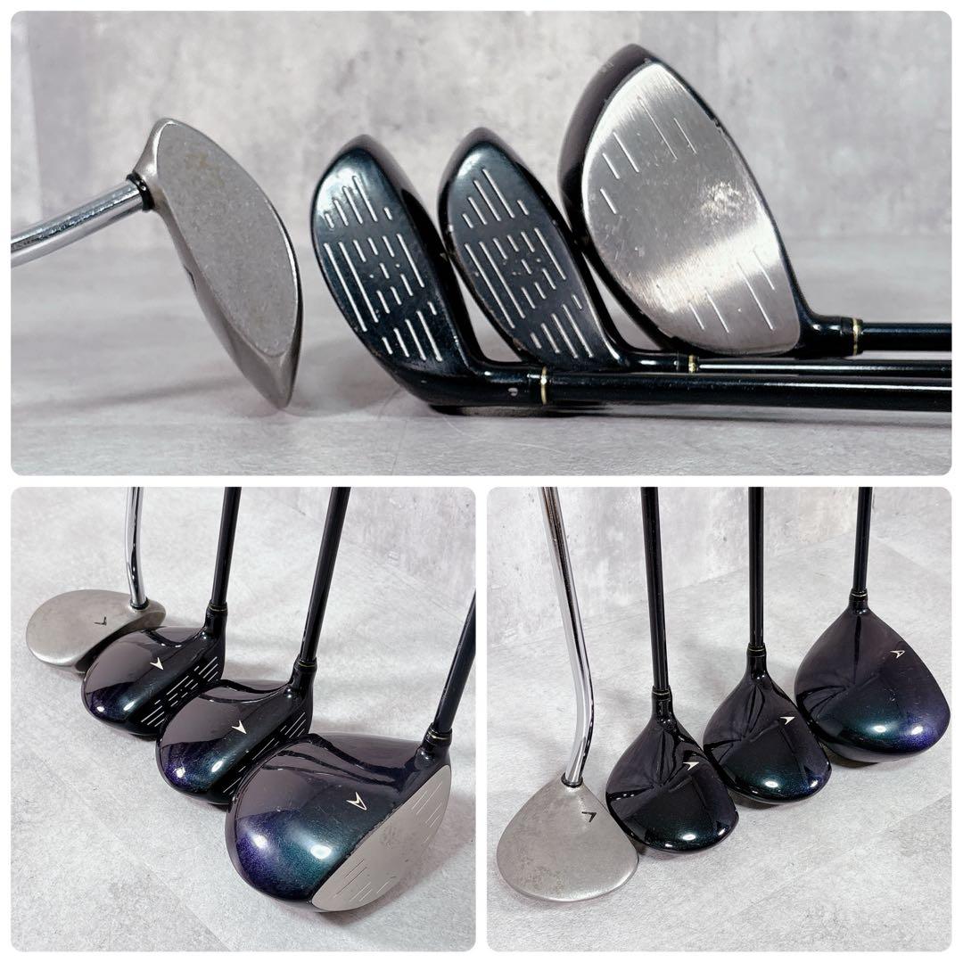 T178 XXIO ゴルフクラブ メンズ フルセット 14点 初心者 男性 白