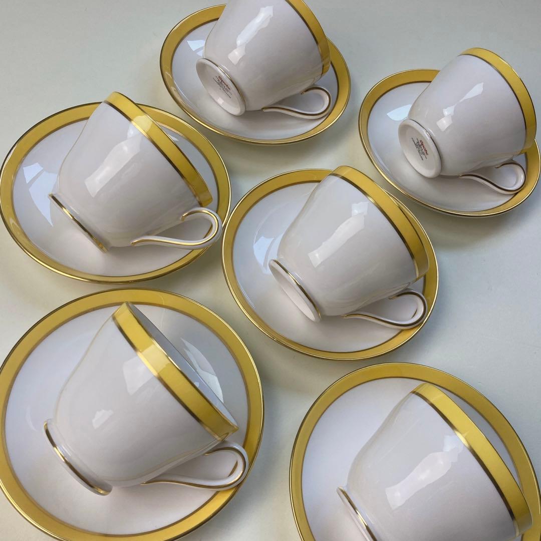 SPODE スポード カップ＆ソーサー 6客 consul yellow