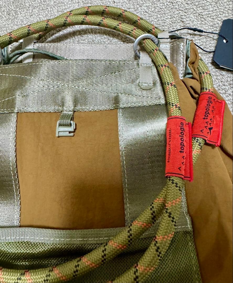 トポロジーtopologie サミットトートバッグストラップ付き