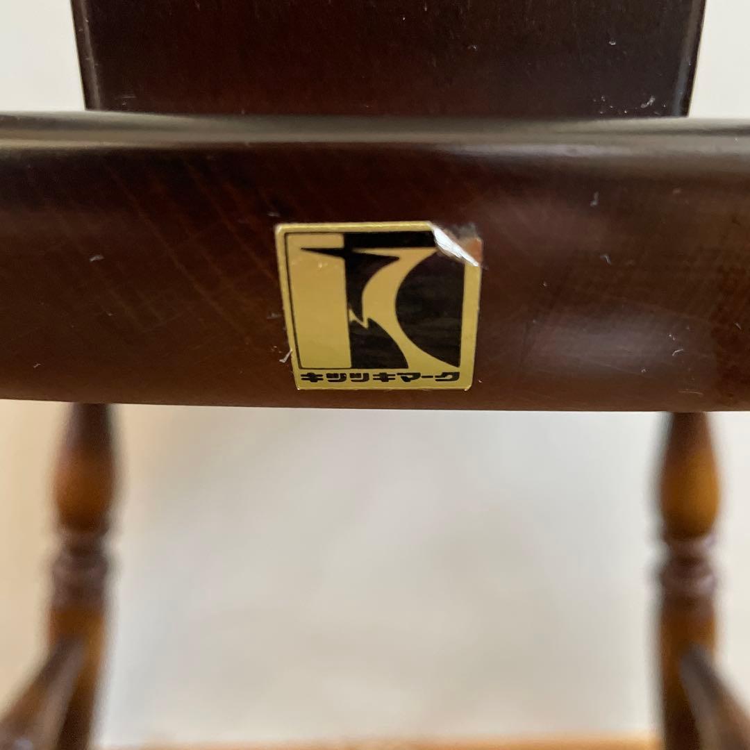 ③【美品】キツツキ 飛騨産業 ダイニングチェア　ウィンザーチェア　コムバック