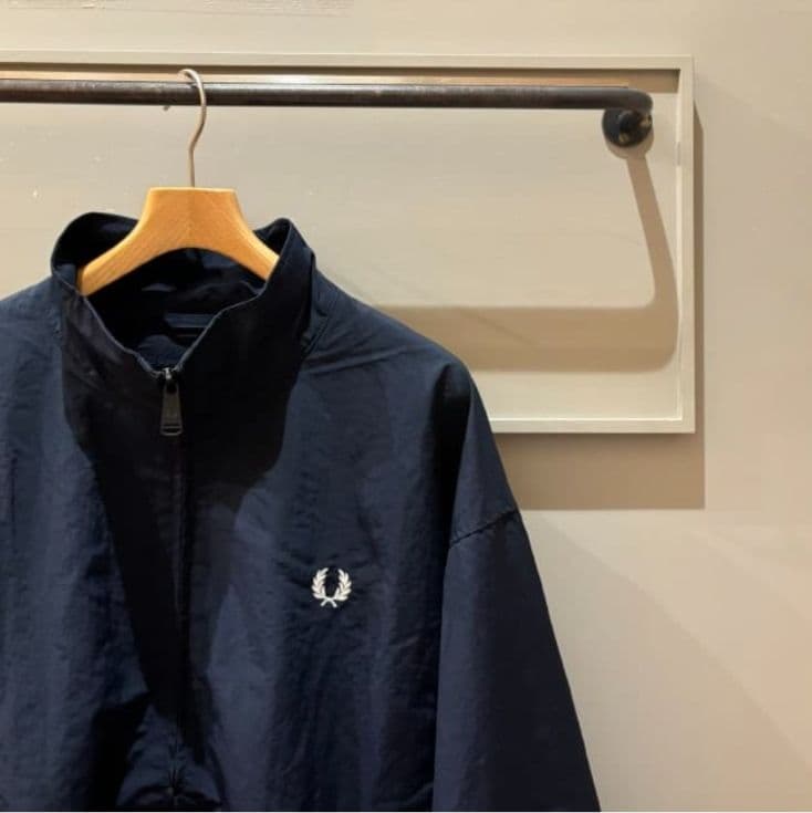 BEAMS FRED PERRY ShellJacket ネイビー