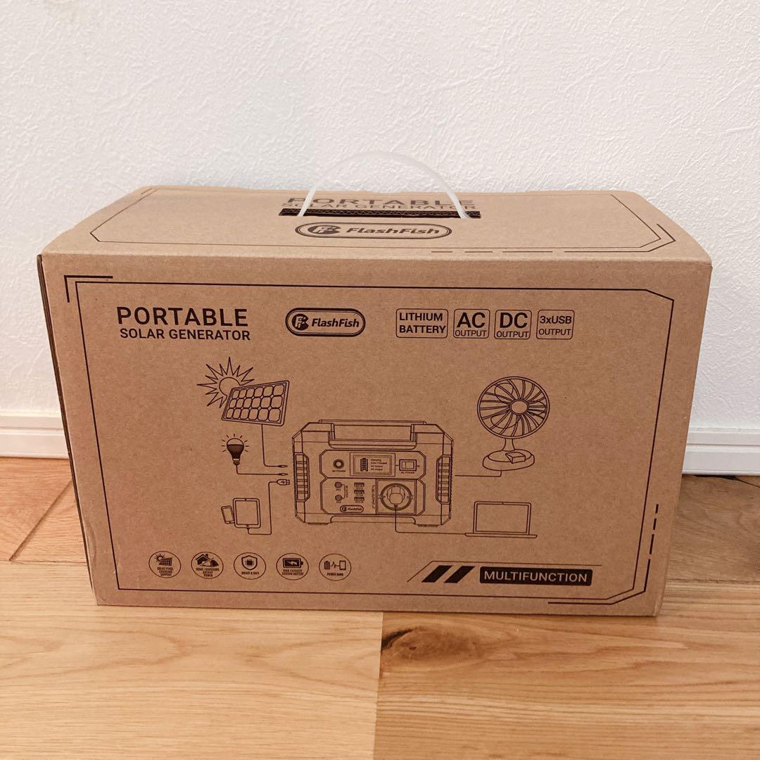 ★新品★FlashFishポータブル電源E200 200W 151Wh