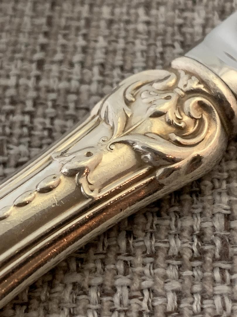 REED&BARTON　純銀製　リード＆バートン　スターリングテーブルナイフ3本