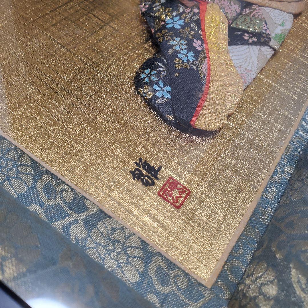 ■親王飾り 壁掛け雛人形 額縁入り
