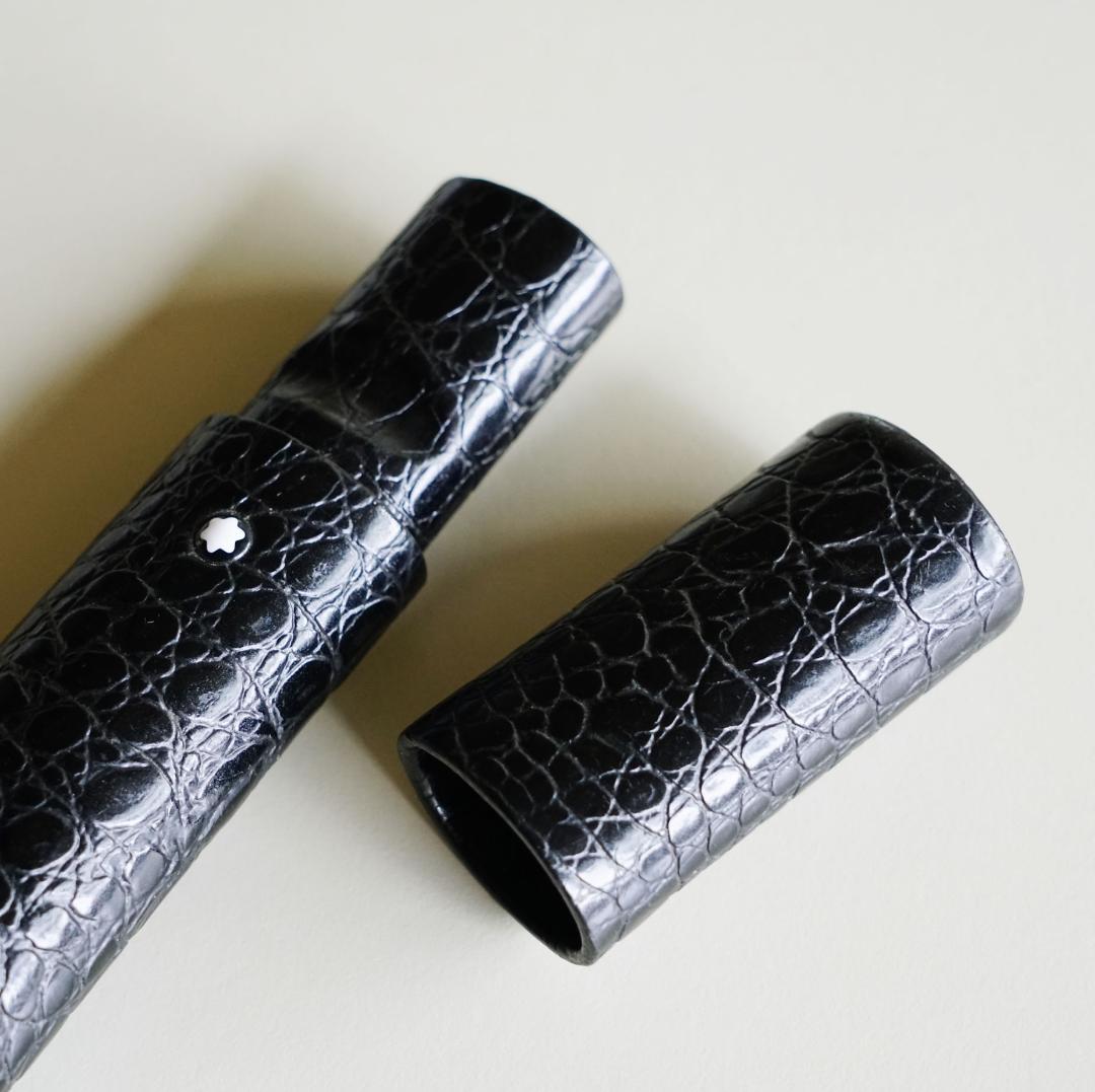 【モンブラン／MONBLANC】フローレンス ペンケース　クロコダイルスタイル