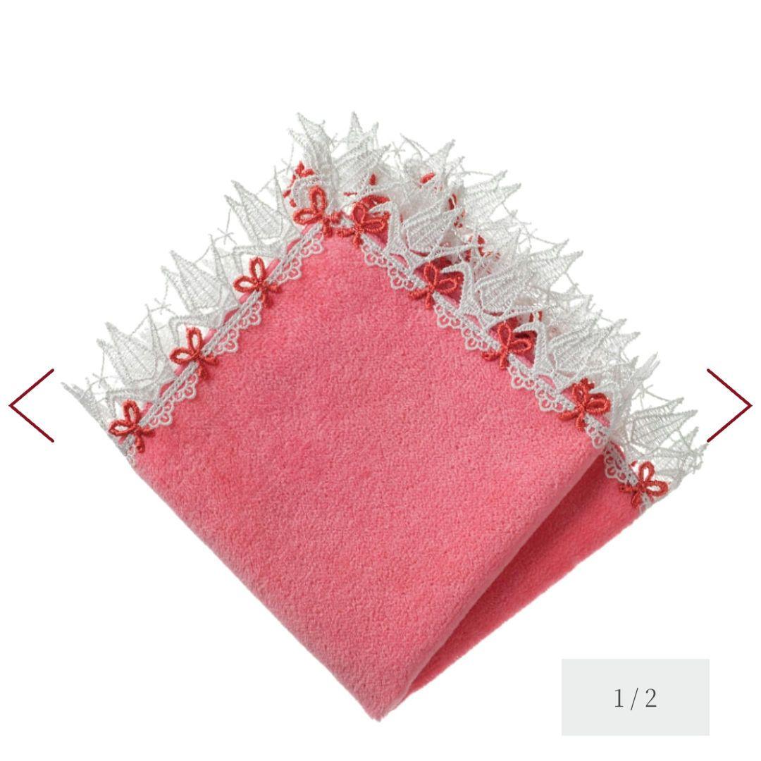 ◎新品◎近沢レース和ハンカチ日本富士山　お寿司　折鶴　おにぎり　4枚セット