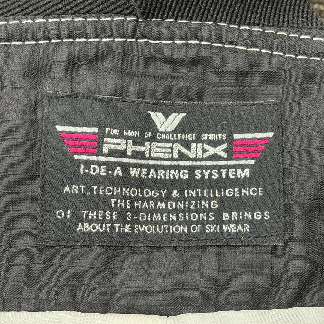 Phenix スキーウェア 上下セット W2 ブラック ホワイト
