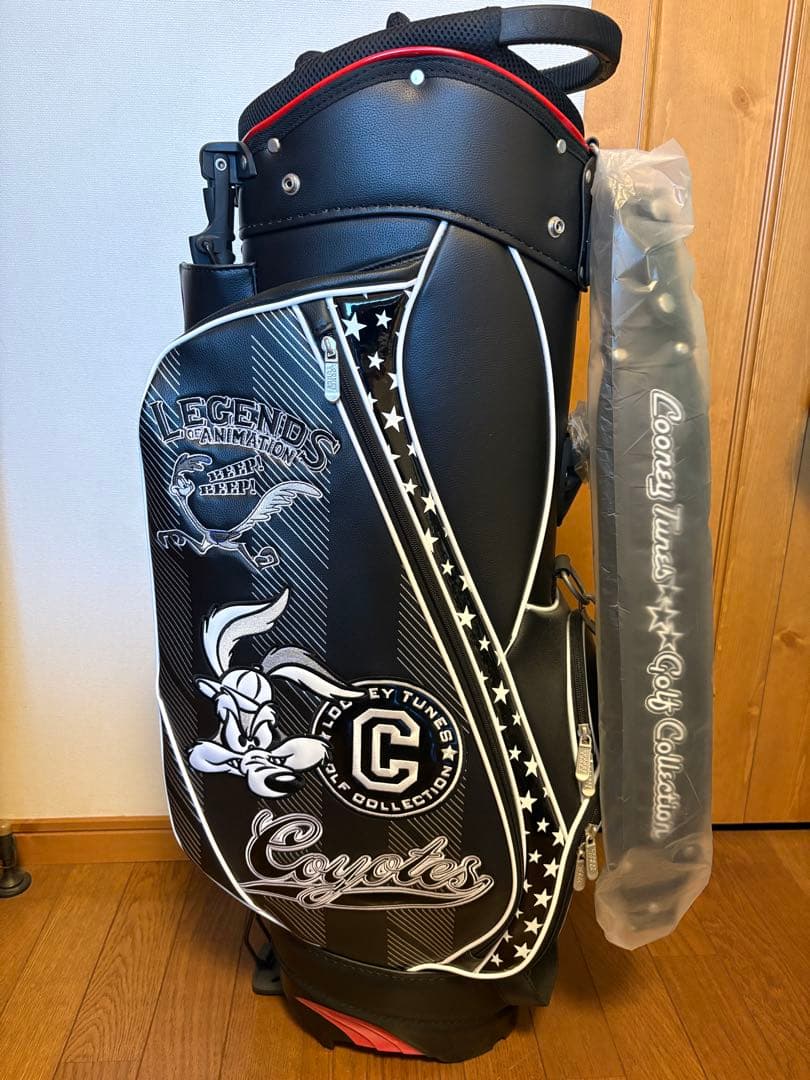 【新品・未使用】ルーニーテューンズ　 キャディーゴルフバッグ