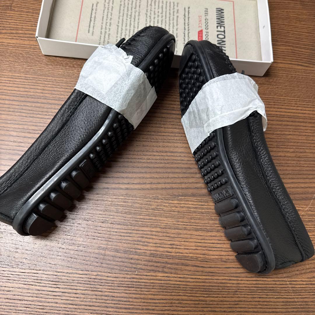 ミネトンカ] モカシン Deerskinレディース Black 25.0 cm