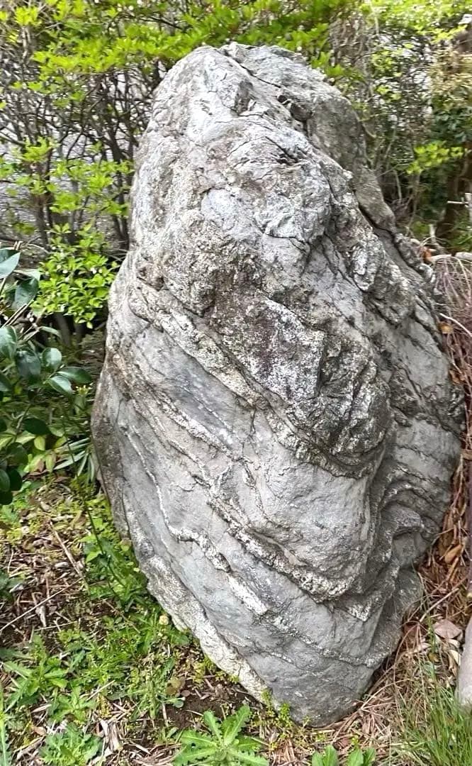 庭石 自然石 大 灰色 約150×80×100㎝【石川県引き取り限定】まとめ割