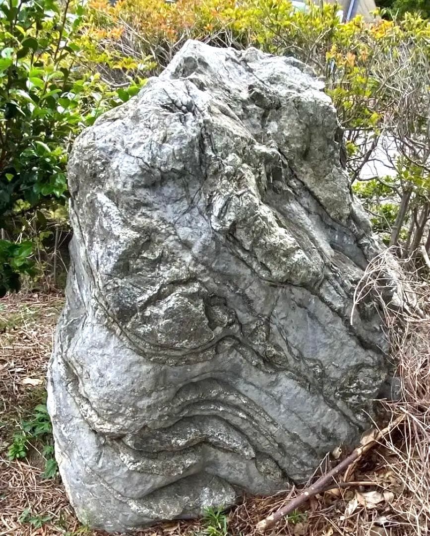 庭石 自然石 大 灰色 約150×80×100㎝【石川県引き取り限定】まとめ割