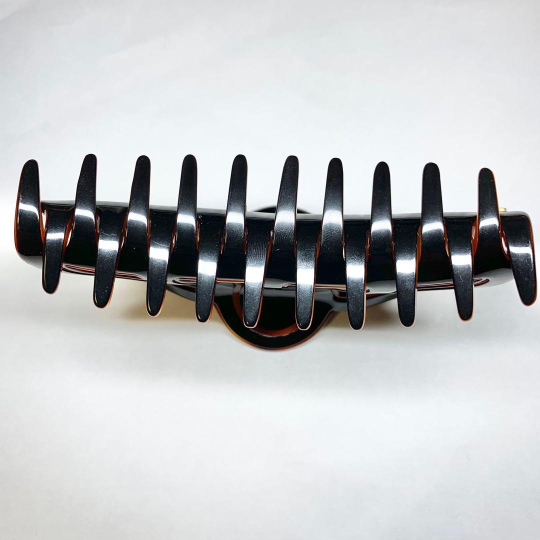 アレクサンドルドゥパリ ヘアクリップ シャンデリア Lサイズ ブラウン系