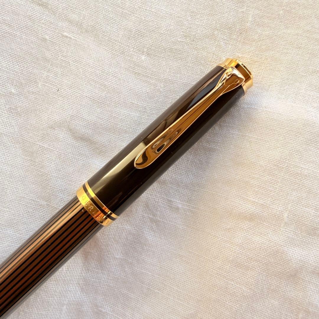 ペリカン 万年筆 スーベレーン M800 ブラウンブラック 18C-750B