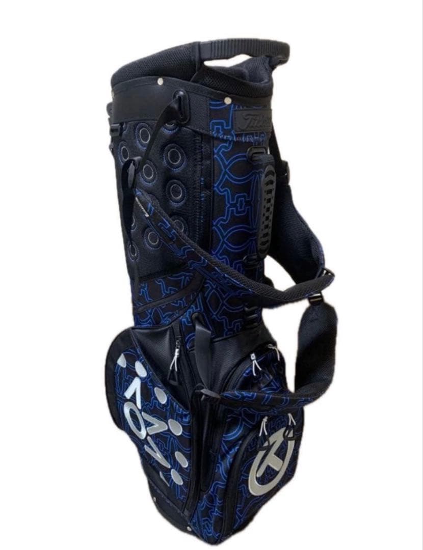 新品未使用　スコッティキャメロン　キャディバッグ　スタンド式　ブラック&ブルー