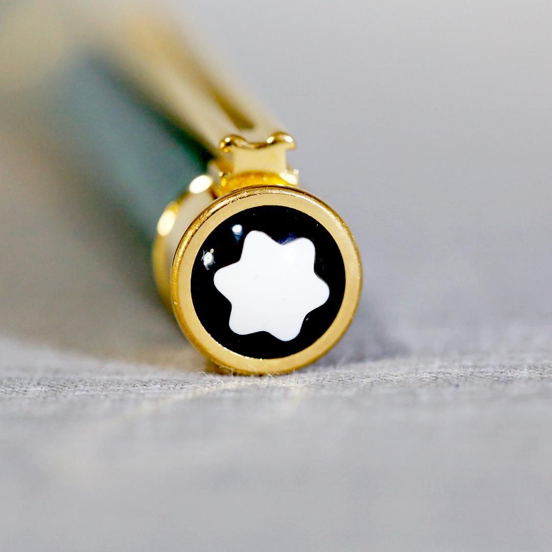 【送料込み】モンブラン 万年筆 ノブレス グリーンマーブル