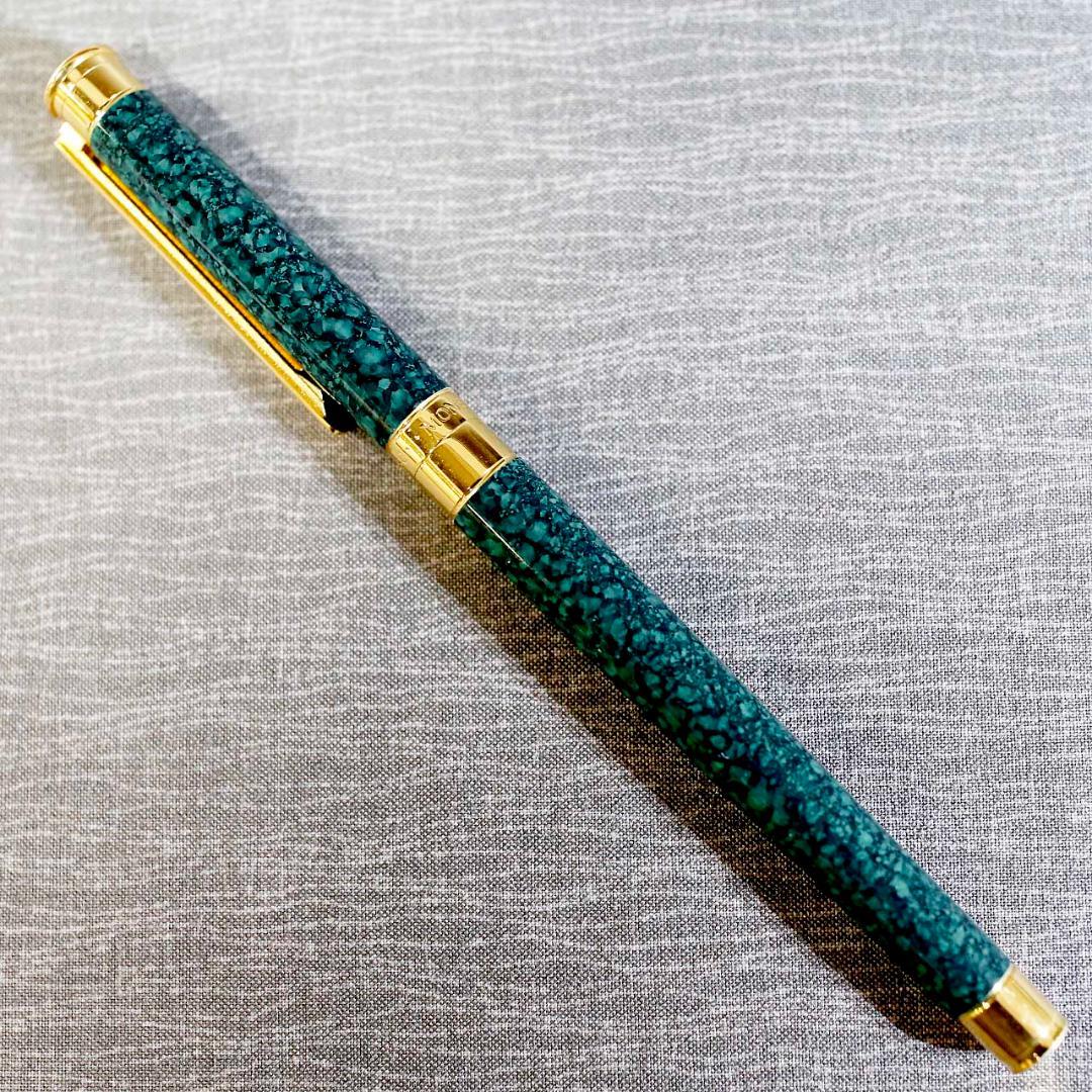 【送料込み】モンブラン 万年筆 ノブレス グリーンマーブル