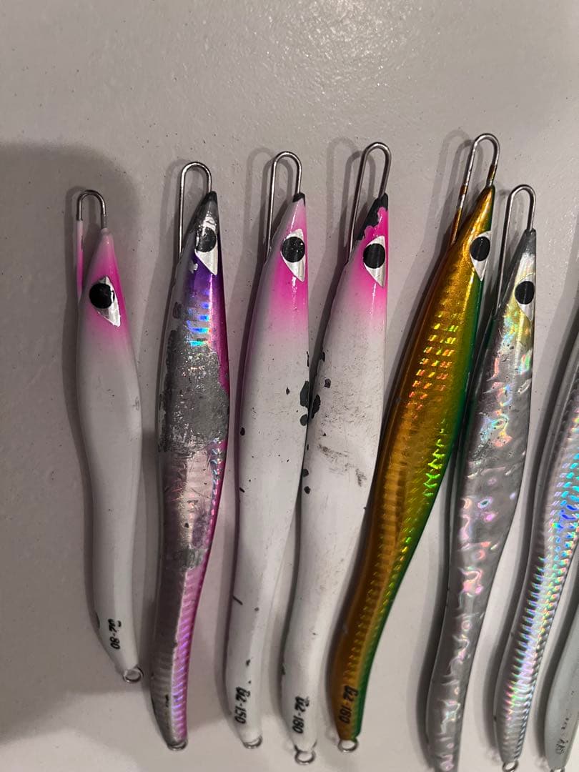 メタルジグ G2 80g-210g 8個セット