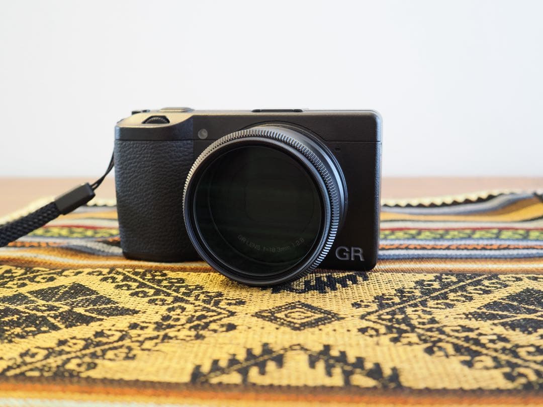 撮影総数596枚　RICOH GR Ⅲ アダプター&フィルター付き