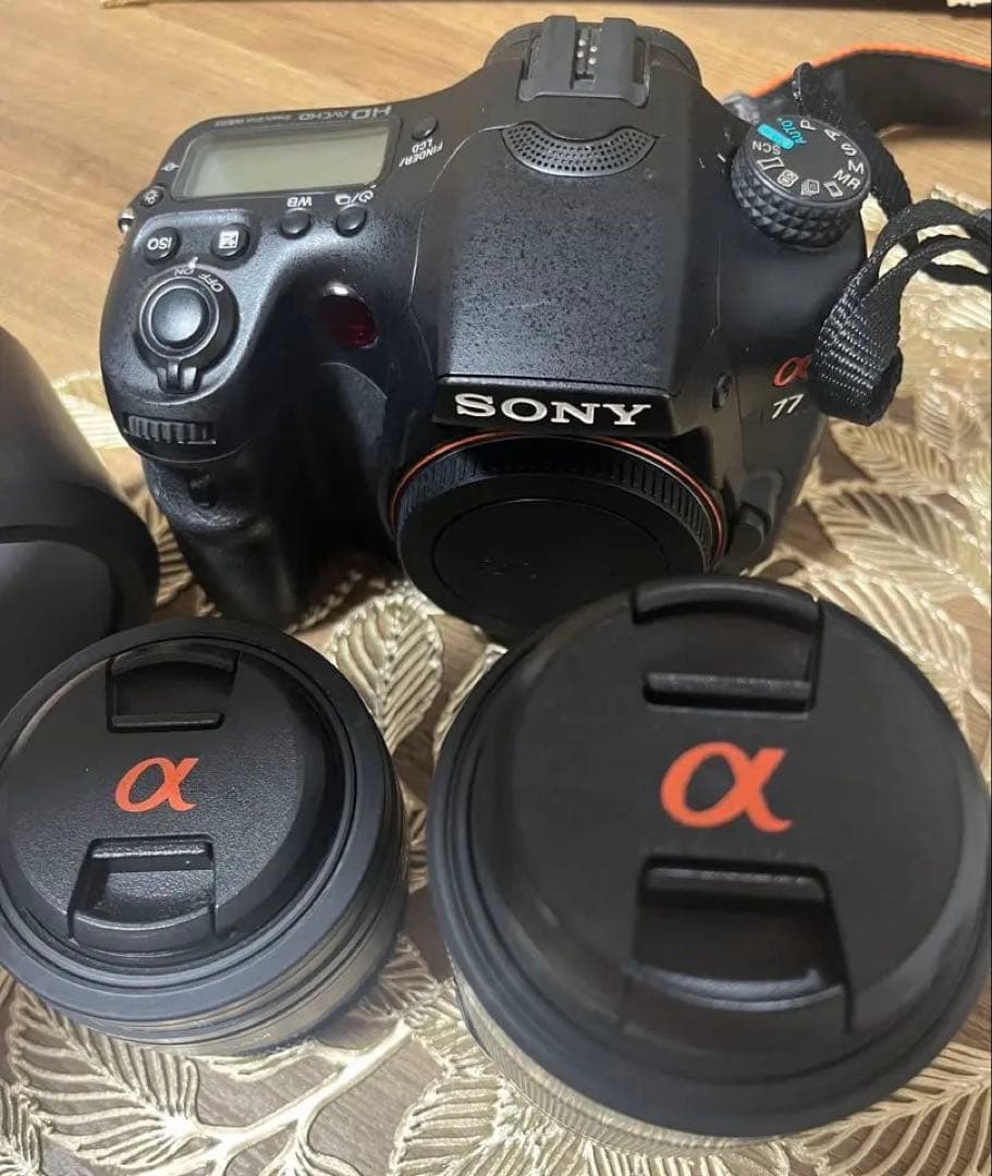 マッシー✴︎SONY一眼レフカメラお得セット/バッグレンズ/ソニーα77