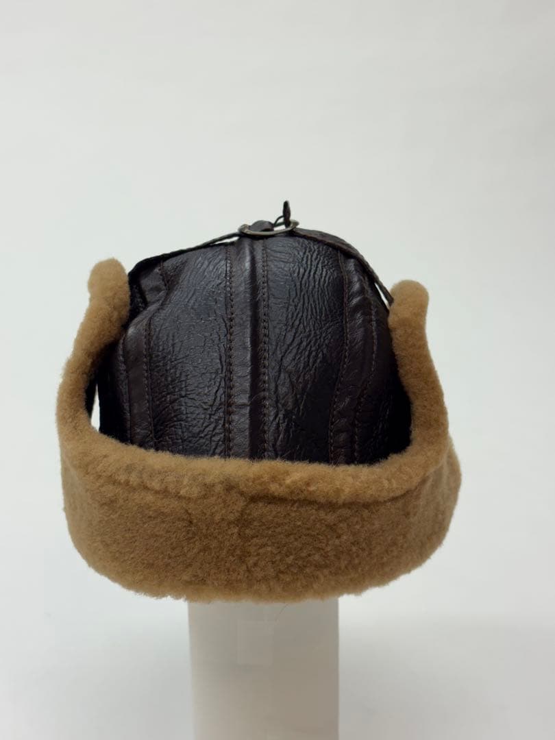 本羊革 トラッパー フライトキャップ 飛行帽 イギリス製