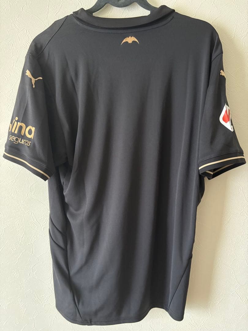 【正規品】バレンシア2024/25合計21選手直筆サイン入りアウェイユニフォーム