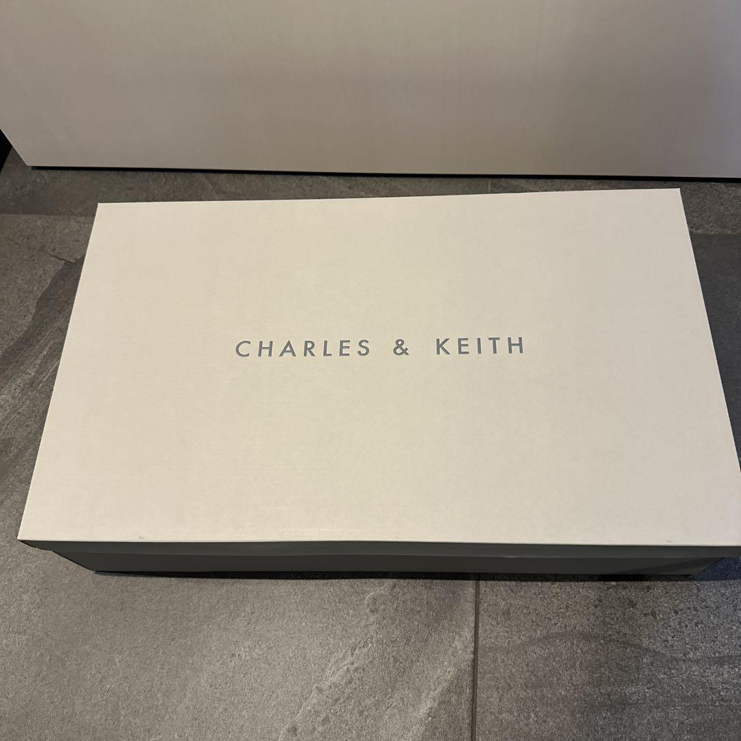 チャールズアンドキース チャンキー ロングブーツ 箱付き