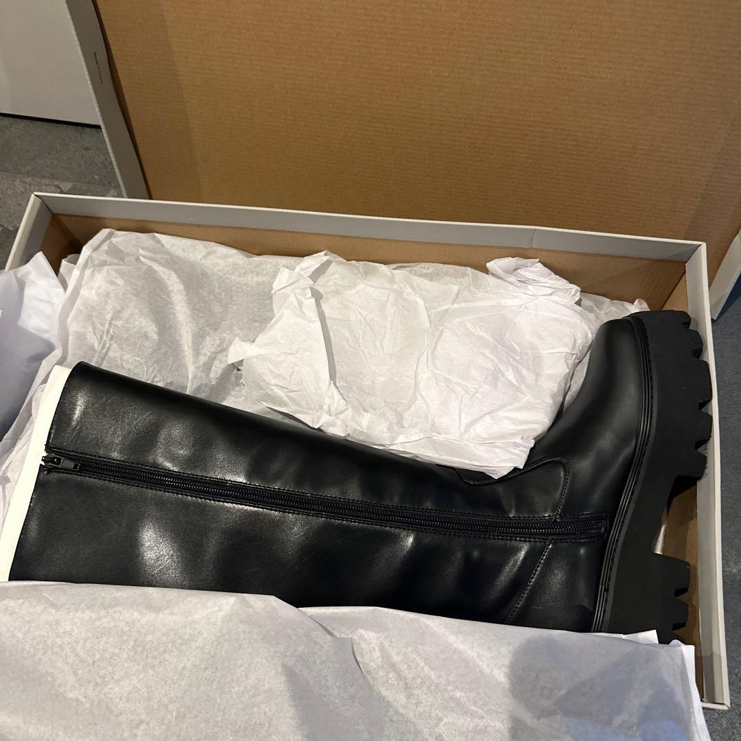 チャールズアンドキース チャンキー ロングブーツ 箱付き