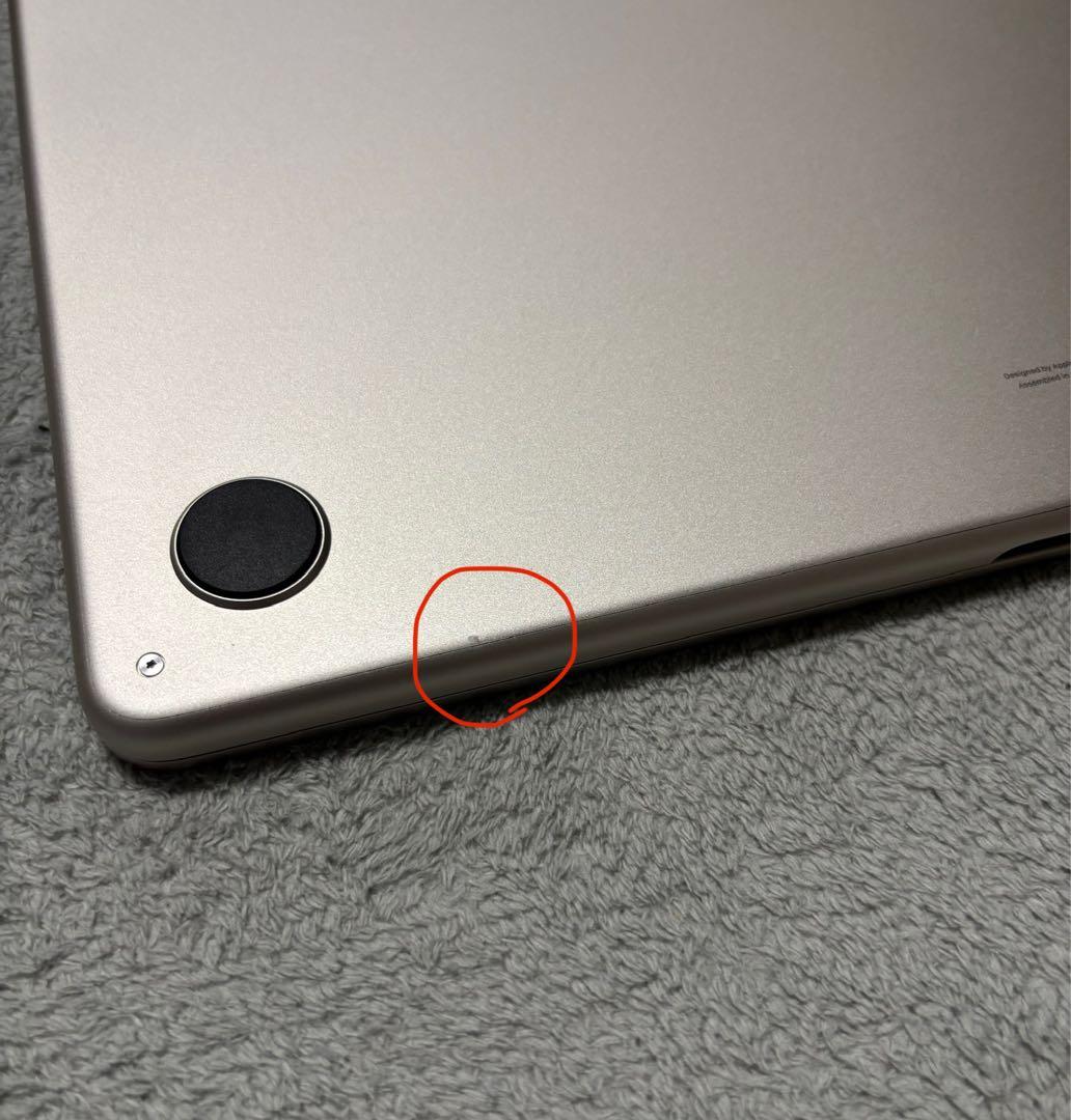 【超値下げ】MacBook Air M2/8GB/256GB/13.6インチ