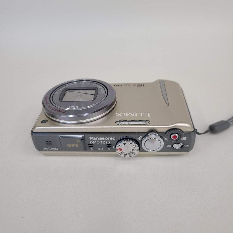 【美品】パナソニック Panasonic LUMIX DMC-TZ20 ゴールド