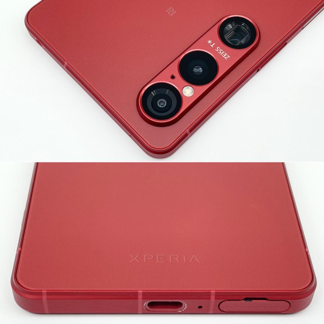 【即配・美品】SIMフリー Xperia 1 Ⅵ 256GB スカーレット ★