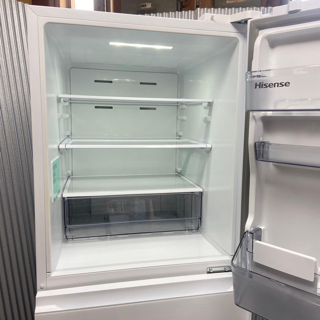 美品⭐️Hisense ハイセンス　3ドア冷蔵庫　2023年製【3562】