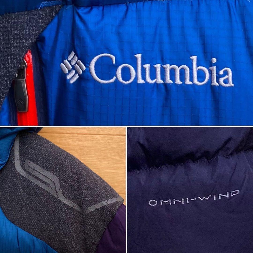 L コロンビア ダウンジャケット ダウン ダウンパーカ オムニウィンド