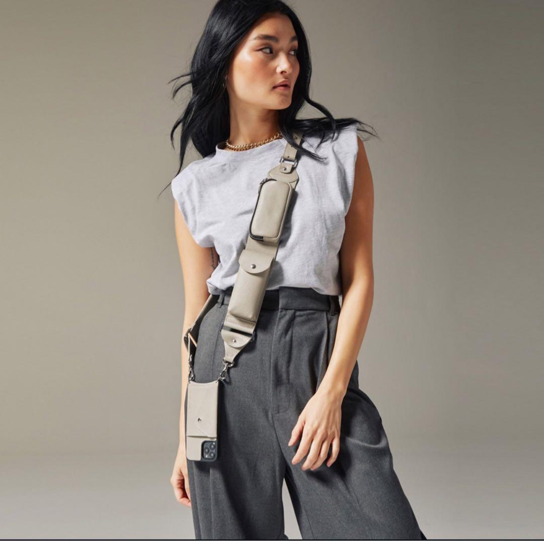 Bandolier BILLIE SIDE SLOT グレージュ ストラップ