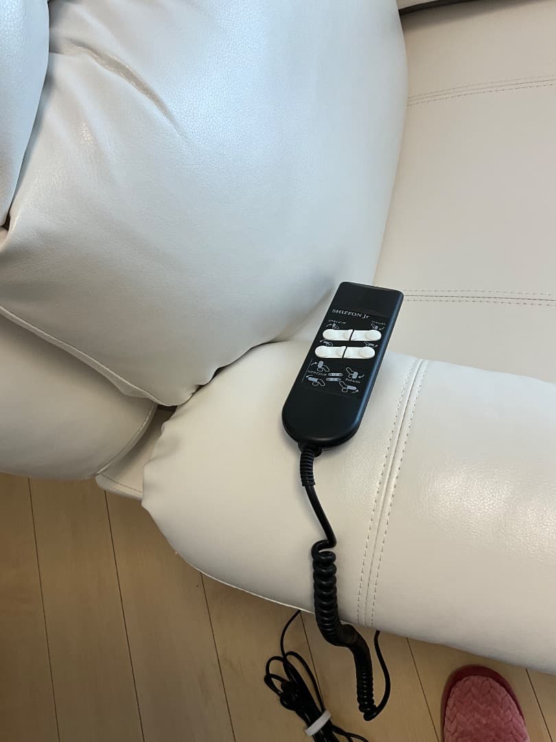 電動リクライニングチェア　シフォンJr ホワイト