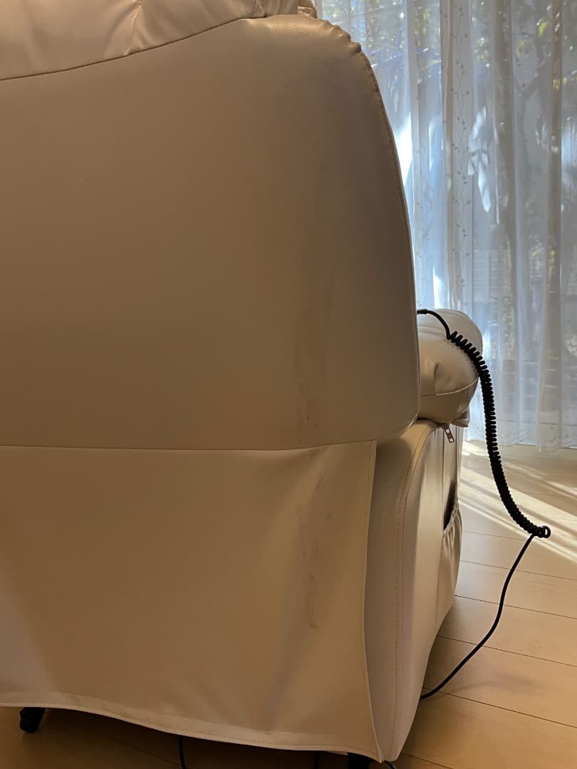 電動リクライニングチェア　シフォンJr ホワイト