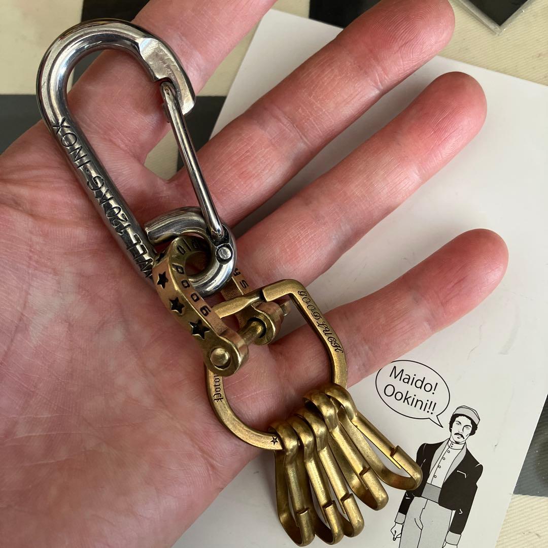 wichardカラビナ ブラス製ホースシューシャックル＆カラビナ使用　新品未使用