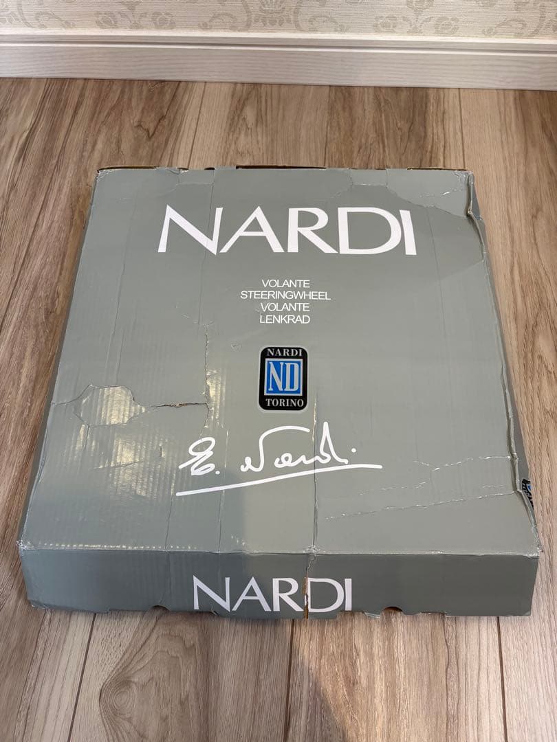 ウッドステアリング 360mm ブラック 新品未使用