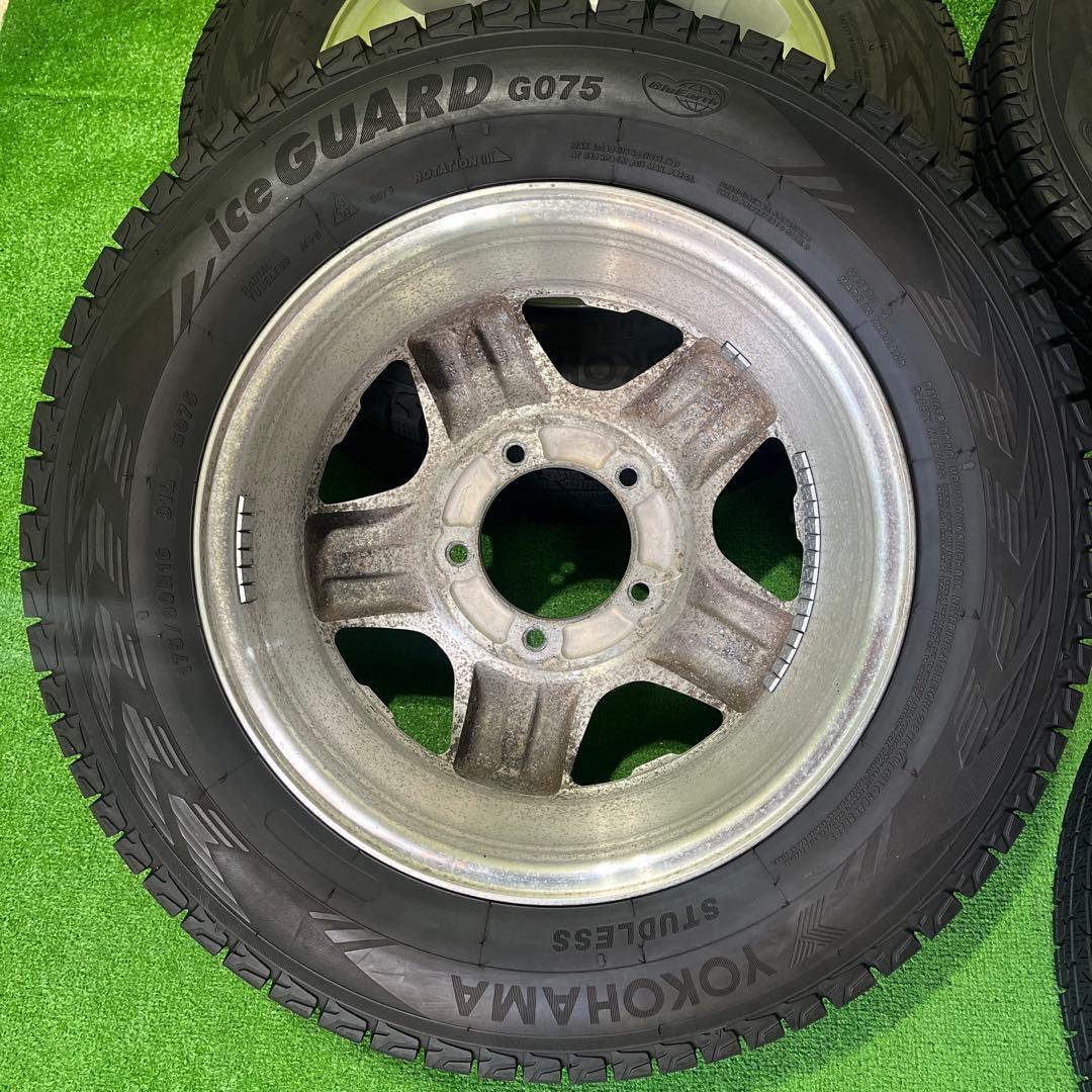 ジムニー純正アルミセット 深溝 1本分 送料込み 1665-①