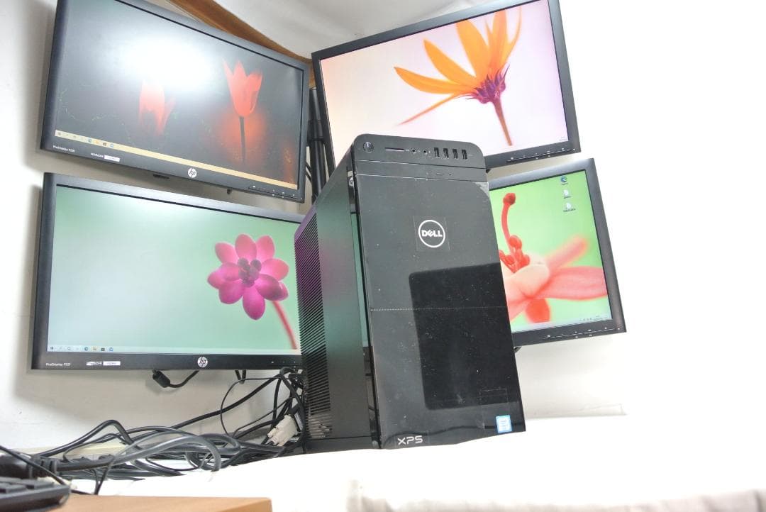 即戦力/22インチ4画面+高性能PC/XPS8910/FX・トレーダー・仮想通貨