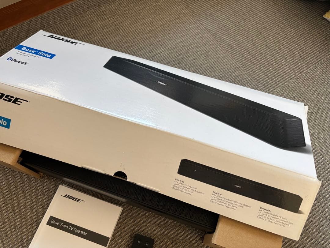 Bose Solo サウンドバー Bluetooth