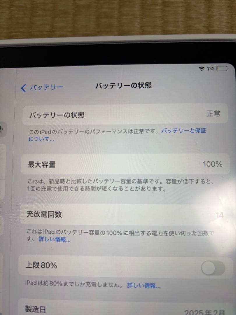 iPad本体 iPod Air M3 256GB